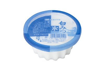 かき氷白みつ