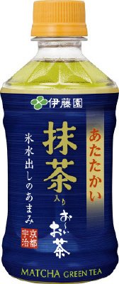 ホット氷水出し抹茶入りおーいお茶