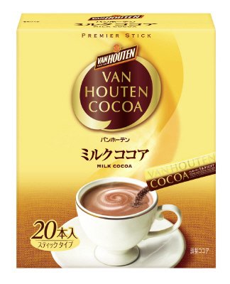 バンホーテン　スティック　ミルクココア２０Ｐ