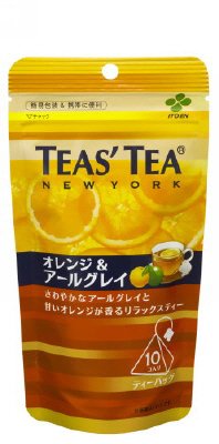 ＴＥＡＳ’ＴＥＡオレンジ＆アールグレイティーバック10袋