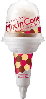 ミックスインコーンストロベリーチーズケーキ