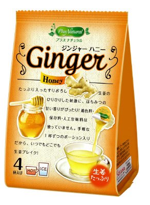 プラスナチュラル　４Ｐ　ジンジャーハニー