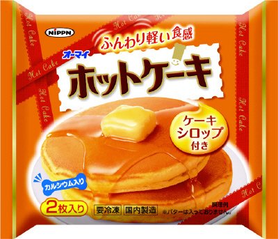 シロップ付きホットケーキ　２枚入