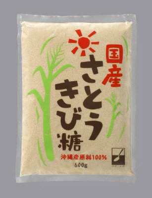 国産さとうきび糖　６００ｇ