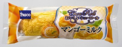 おいしいシューロールマンゴーミルク