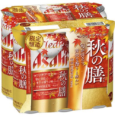 クリアアサヒ　秋の膳　缶５００ｍｌ×６