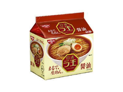 日清ラ王　醤油　５食パック