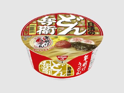 日清のどん兵衛　年明けうどん