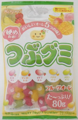 つぶグミフルーツオーレ