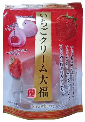 いちごクリーム大福