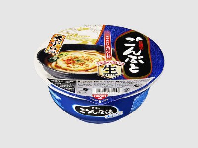 日清のごんぶと　天ぷらうどん