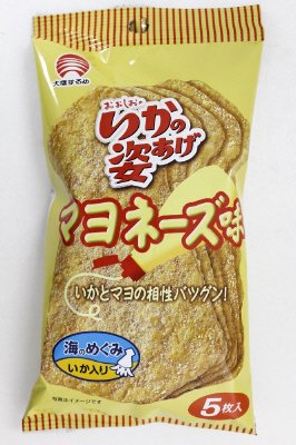 いかの姿あげマヨネーズ味