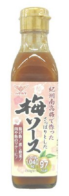紀州南高梅で作ったさっぱりとした梅ソース