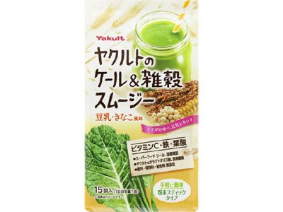 ヤクルトのケール＆雑穀スムージー