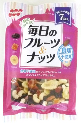 毎日のフルーツ＆ナッツ（7袋入）