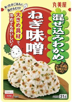 混ぜ込みわかめ　ねぎ味噌