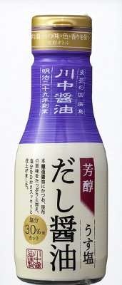 芳醇うす塩だし醤油