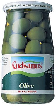 チェルサヌス　グリーンオリーブ　３６０ｇ　瓶