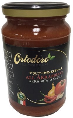 オルトドーロ　パスタソース・アラビアータ　３５０ｇ　瓶