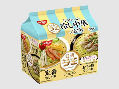 日清ラ王　冷し中華　ごまだれ　５食パック