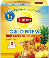 リプトン　コールドブリューパイナップル＆ハイビスカスティーピローバッグ