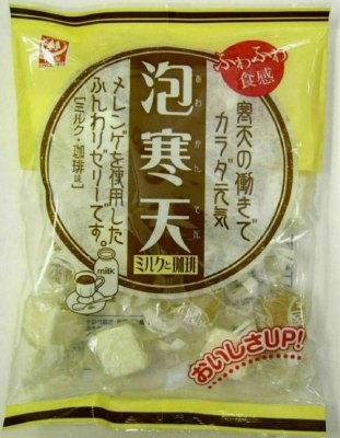 泡寒天　ミルクと珈琲