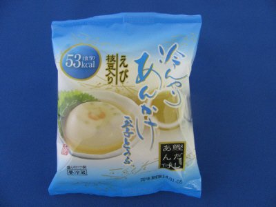 冷んやりあんかけ玉子とうふ（えび・枝豆入り）