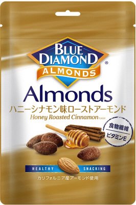 ブルーダイヤモンド　ハニーシナモン味ローストアーモンド