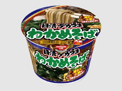 日清デカうま　わかめそば