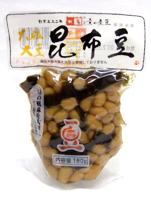 大粒大豆　昆布豆