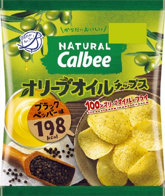 ＮＡＴＵＲＡＬＣａｌｂｅｅオリーブオイルチップスブラックペッパー味