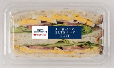 ライ麦パンのＢＬＴＥサンド