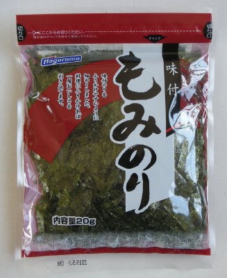 味付もみのり　２０ｇ　チャック付