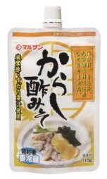 すだち果汁使用からし酢みそ