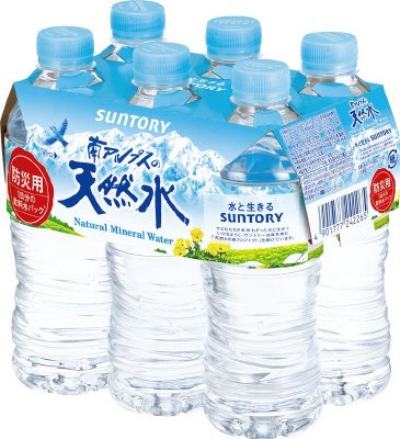 南アルプスの天然水　６本パック