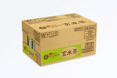 緑茶　伊右衛門　玄米茶　ケース