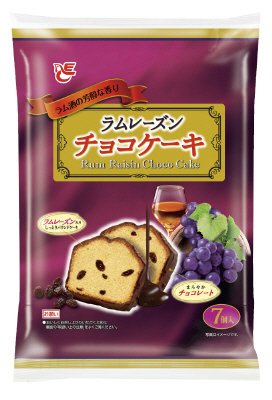 ラムレーズンチョコケーキ