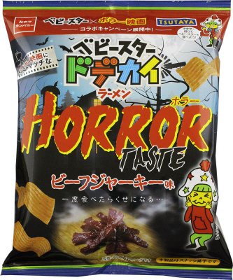ＴＳＵＴＡＹＡベビースタードデカイラーメンビーフジャーキー味