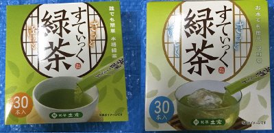 すてぃっく緑茶
