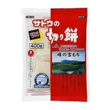 切り餅　峰の雪もち