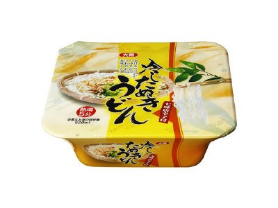 冷したぬきうどん