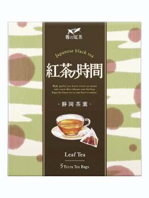 霧の紅茶　紅茶の時間　リーフティーバッグ　静岡　箱