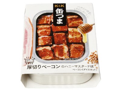 缶つま 厚切りベーコンのハニーマスタード味