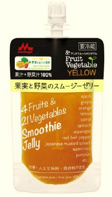 ＆フルーツベジタブル　果実と野菜のスムージーゼリー　YELLOW