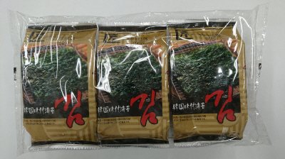 韓国味付のり　３Ｐ