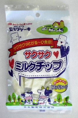 おしどりミルクケーキ　サクサクミルクチップ