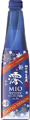 松竹梅白壁蔵「澪」スパークリング清酒３００ＭＬ冬限定デザイン
