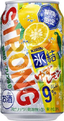 キリン　氷結ストロング　ゆずレモン（期間限定）