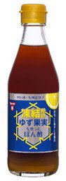 凍結粉砕ゆず果実を使ったぽん酢