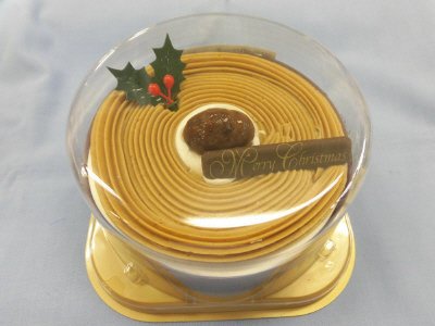 クリスマス　マロンのケーキ